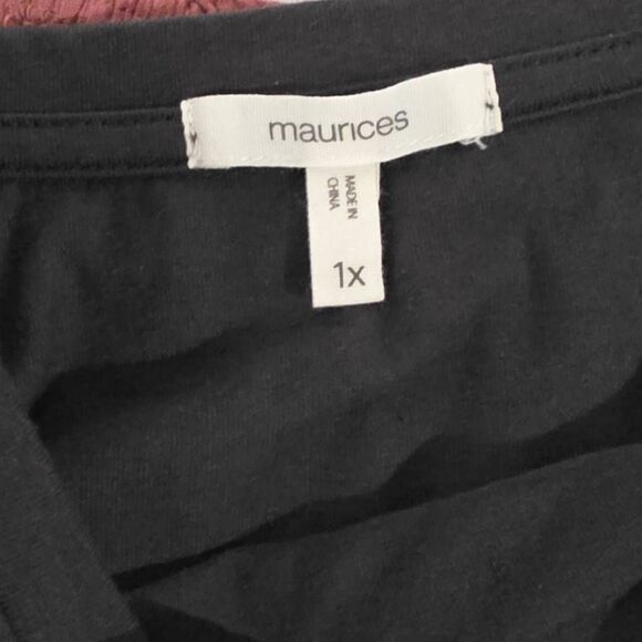 Maurices Yosemite Graphic Tee Shirt Black 1X - Picture 4 of 6